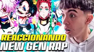 REACCIONANDO AL RAP DE LOS NEW GEN| BLUE LOCK| MEGAR