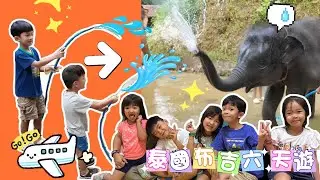 [VLOG] Phuket Family Vacation 布吉6天親子遊 |rawai vip villas 布吉大象沖涼 Patong Elephant Hug 提子哥哥 grapebrother