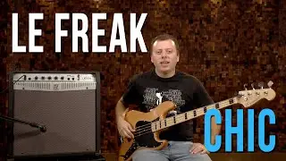 Chic - Le Freak (como tocar - aula de contra-baixo)