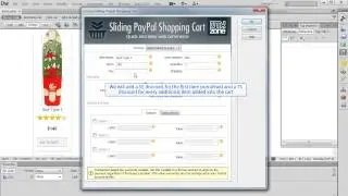 Using Discount Options integrated in Sliding PayPal Shopping Cart