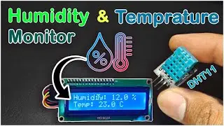 How to Use DHT11 Temperature and Humidity Sensor | Arduino DIY Project #dht11 #tutorial #arduino