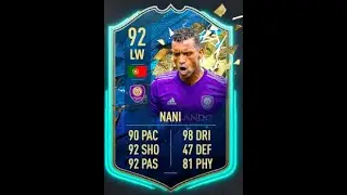 FUT 20 TOTS Nani Player Review
