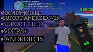 SAIU😱 APK SAMP MOBILE 3DEDOS ANDROID 7/15 SUPORT 64 BITS 