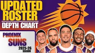 Phoenix Suns 2025/26 Roster & Depth Chart | Lineup with Devin Booker, Jalen Green & Dillon Brooks!