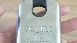 (20) Squire stronghold SS65C disappointing pick and gut locksport