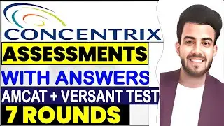 Concentrix Assessment Test/ Voice- Non -Voice with Answers/7 Rounds/ Registration-Assessment Process