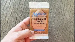 MTG UNLIMITED BOOSTER PACK 1! / 1993 Magic!
