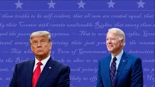 AI Voice US Presidential Debate 2024 between Donald Trump and Joe Biden