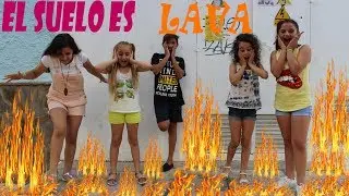 EL SUELO ES LAVA CHALLENGE | The floor is lava | El piso es lava - Silvia Sánchez