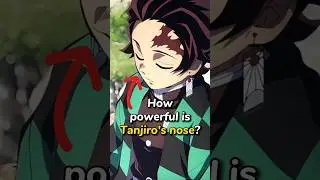 How powerful is Tanjiro's nose? #shorts