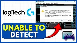 How To FIX Logitech PROFILER “UNABLE TO DETECT ANY CONTROLLERS” (EASY) 2026
