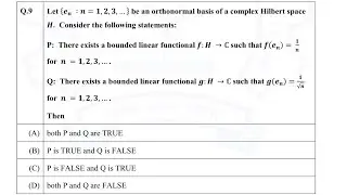 GATE-2021(Functional Analysis).