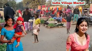 How is the life of village markets and people there in India #Indiavillagedailyvlog