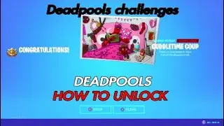 DEADPOOLS CHALLENGES # STUFFED UNICORN # STEEL BRIDGES LOCATIONS Fortnite