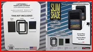 Upgrade Your RV Door with the Slim Shade Window Replacement