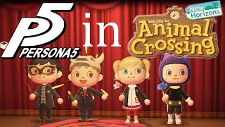 Persona 5 opening but in Animal Crossing