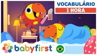 Aprenda Palavras Novas com o Papagaio Divertido | Aprenda vocabul&aacute;rio com Larry | 1 Hora | BabyFirst