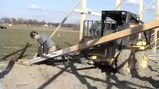 How to install Perma Columns in a pole barn