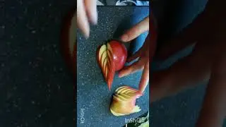 Fruit decoration idea | Salad plate decoration|
