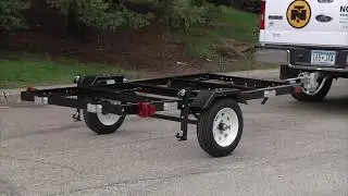 Ironton Folding Trailer Kit - 4Ft. x 8Ft.