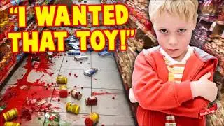 Top 5 PSYCHO KID FREAKOUTS IN STORES!
