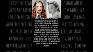 Judy Garland &mdash; the girl who never made it home #JudyGarland #HollywoodGoldenAge #TragicStar