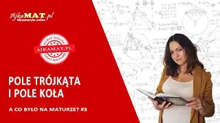 Pole trójkąta i pole koła