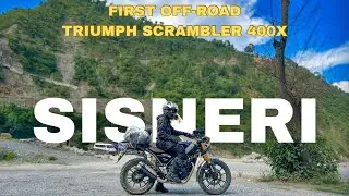 First Long Ride on My Scrambler 400X 🏍️ | Off-Road Test & Present Condition of Sisneri Bazaar
