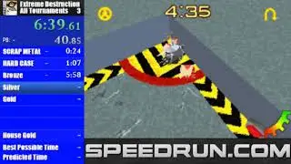 Robot Wars Extreme Destruction (GBA) - All Tournaments Mode (Former WR)