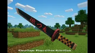 Demon Slayer Nichirin Blade in Minecraft #DemonSlayer #MinecraftAnime #NichirinBlade