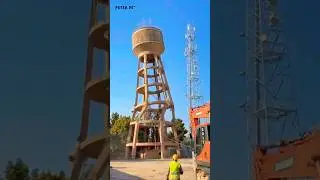 Giant Water Tower Suddenly COLLAPSES!🚧