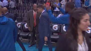 Minnesota Timberwolves celebrate Coach @Ryan Saunders&rsquo; first NBA Win!!!
