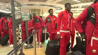 KENYA 'S U20 FOOTBALL TEAM ' RISING STARS'  HAVE LEFT THE COUNTRY FOR AFCON TOURNAMENT IN EGYPT .
