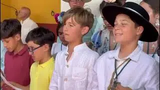 Premios Tamborilero (Cadena Ser) Homenaje a Feliciano Pérez-Vera | Coro Infantil Hdad Rocío La Línea