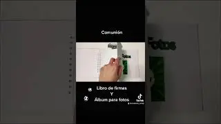 Libro de firmas comunión, temática de fútbol #creativoscrap #librodefirmas