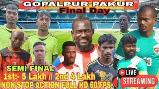 Semi Final  💥 King Fisher Potka 💥 Gopalpur Pakur Football Match 2026 #simonfootballlive