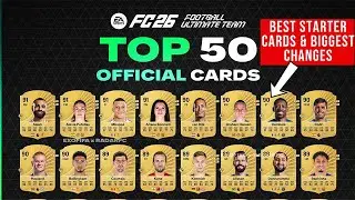 TOP 100 CARDS IN FC 26 - BEST META CARDS, BIGGEST UPGRADES AND BEST STARTER PLAYERS