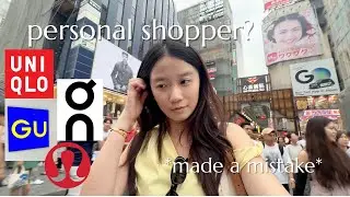 I tried to be a PERSONAL SHOPPER IN OSAKA JAPAN *new job?*