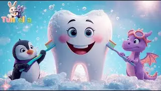 Brush Your Teeth Song | Fun Kids Rhyme with Drago & Iggi | Tuntella Nursery Rhymes #nurseryrhymes