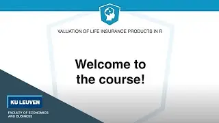 DataCamp course: Valuation of life insurance products in R (2018)