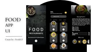 Flutter Food App UI | Part 2 | Flutter Tutorial | Flutter | UI | Flutter Tutorial 2023