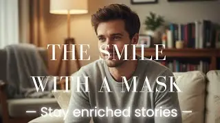 The smile with a mask