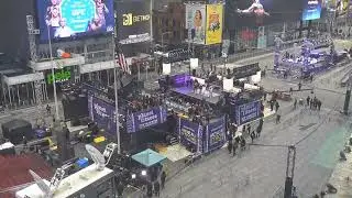 Little Big Town Soundcheck In Times Square for New Year's Eve 