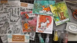 CRaFTi Critters with Nuvo Shimmer Powders and Glimmer Paste :D