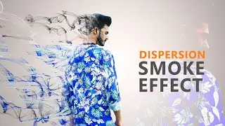 Dispersion Smoke Effect in photoshop ll Amazing Photoshop Trick