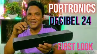 Portronics Decibel 24 Wireless Stereo Soundbar // Unboxing and Sound Review
