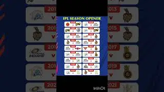 ipl season opener record in ipl history #ipl2025#csk#mi#kkr#srh#viral#shorts