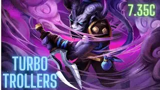 I tried Topson's Riki Build in Dota 2 Turbo Patch 7.35c
