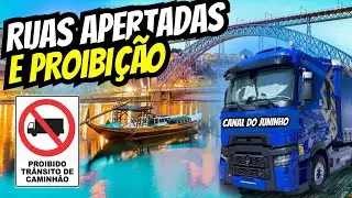 CONDUÇÃO DIFÍCIL NO PORTO, RUAS APERTADAS E PROIBIÇÃO EM TODO LADO!