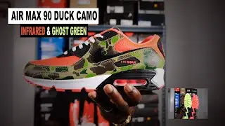 AIR MAX 90 DUNK CAMO INFRARED/GHOST GREEN REVIEW & ON-FEET!  MY GTP OFFICE GAMER CHAIR WORTH IT???